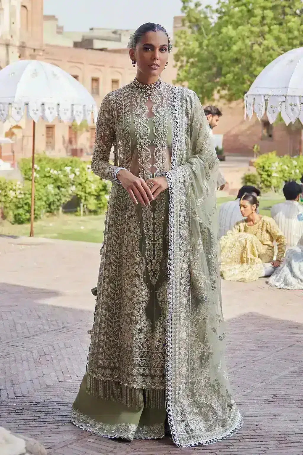 Afrozeh | Dastangoi Wedding Formals | Nigar - Aqsa Fabrics