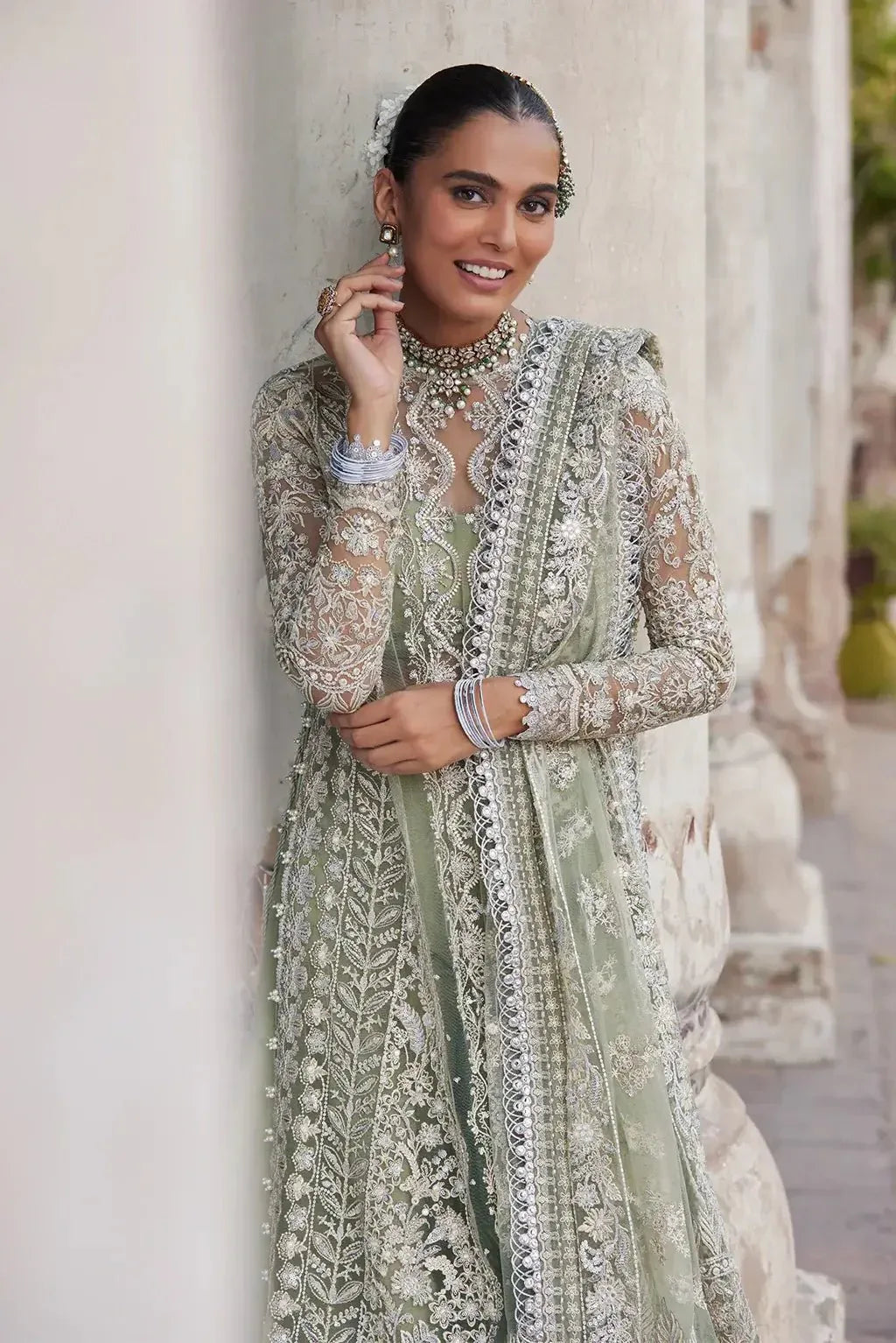 Afrozeh | Dastangoi Wedding Formals | Nigar - Aqsa Fabrics
