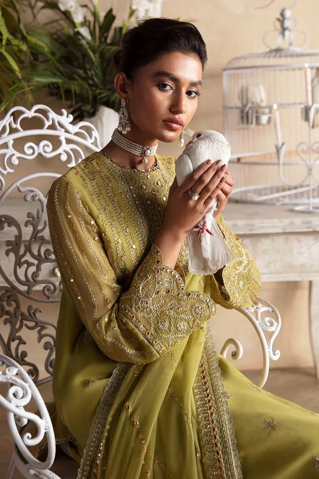 Afrozeh | La Fuchsia 24 | Diora - Aqsa Fabrics