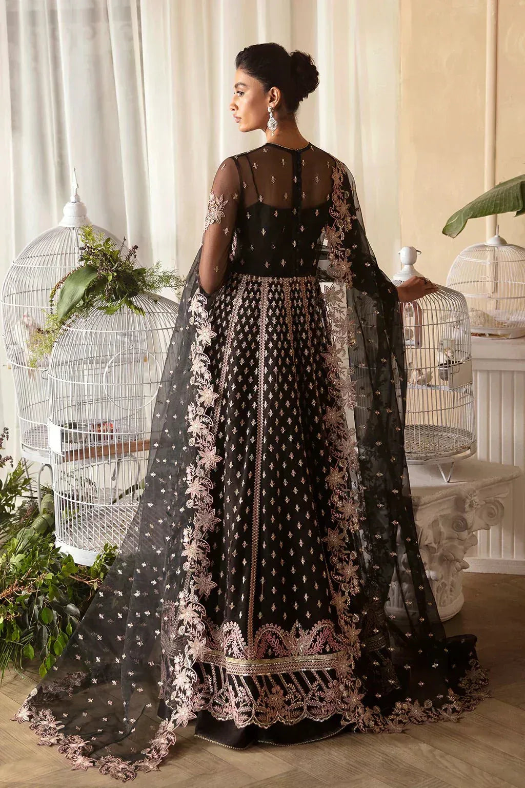 Afrozeh | La Fuchsia 24 | Kaya - Aqsa Fabrics