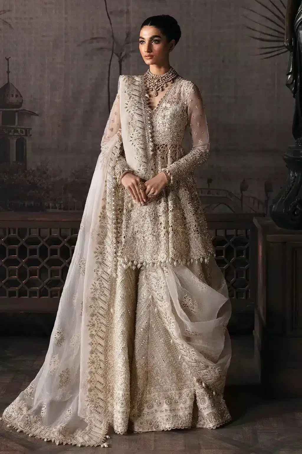 Afrozeh | The Brides Edit 23 | Helena - Aqsa Fabrics