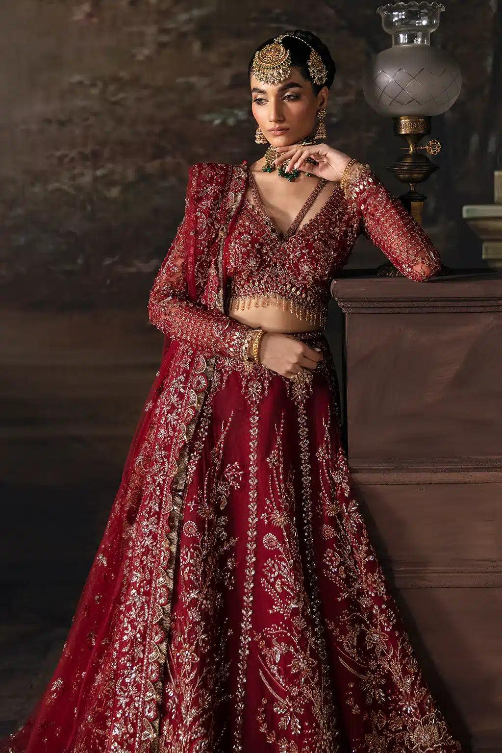 Afrozeh | The Brides Edit 23 | Emmaine - Aqsa Fabrics