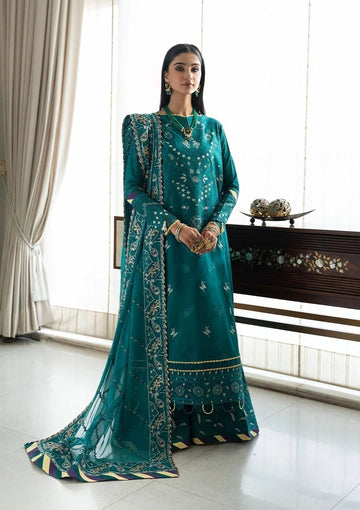 Aik Atelier | Samah Lawn 24 | LOOK 04 - Aqsa Fabrics