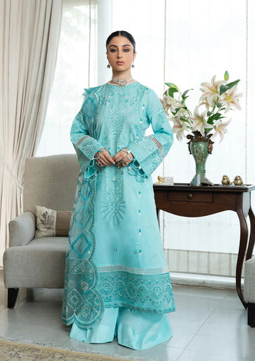 Aik Atelier | Samah Lawn 24 | LOOK 05 - Aqsa Fabrics