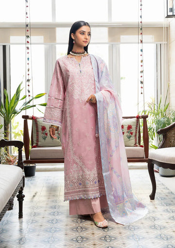 Aik Atelier | Samah Lawn 24 | LOOK 06 - Aqsa Fabrics