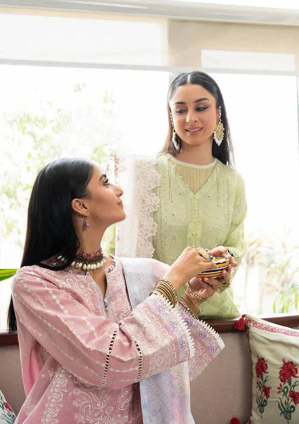 Aik Atelier | Samah Lawn 24 | LOOK 06 - Aqsa Fabrics