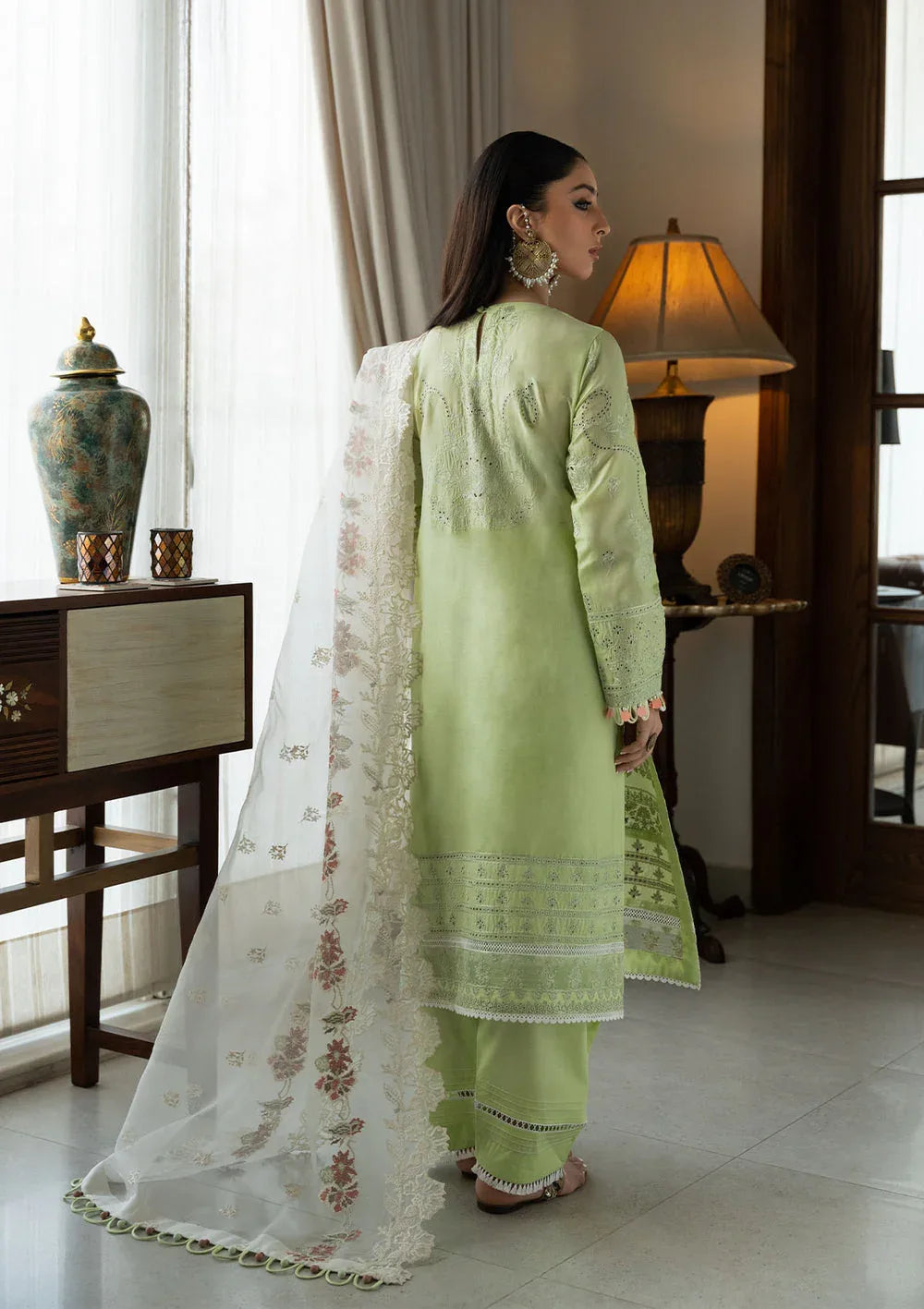 Aik Atelier | Samah Lawn 24 | LOOK 07 - Aqsa Fabrics