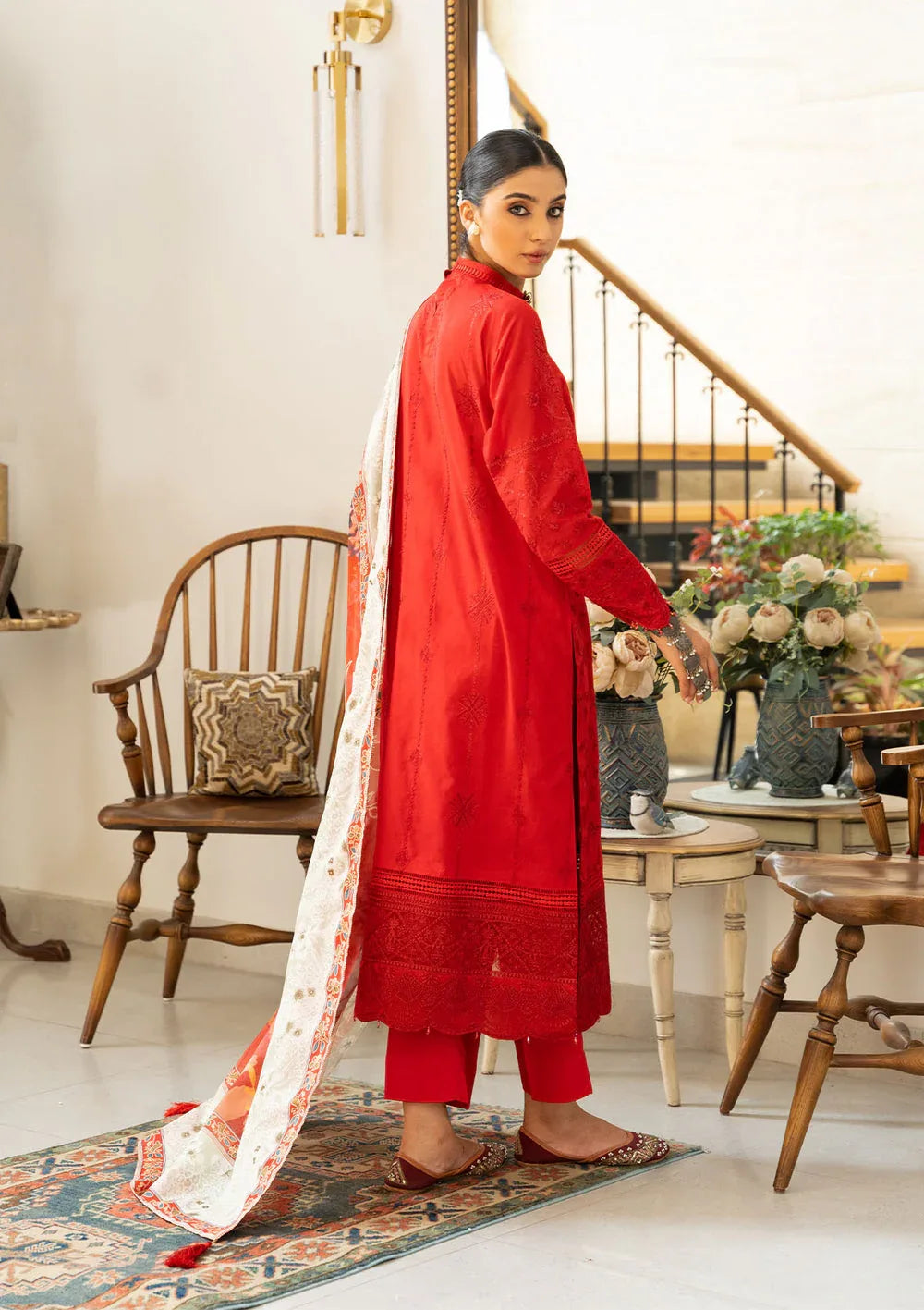 Aik Atelier | Samah Lawn 24 | LOOK 08 - Aqsa Fabrics