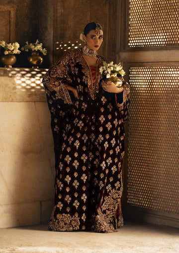 Aik Atelier | Dastoor Velvet 24 | DASTOOR - LOOK 03 - Aqsa Fabrics