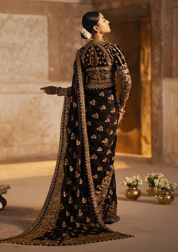 Aik Atelier | Dastoor Velvet 24 | DASTOOR - LOOK 04 - Aqsa Fabrics