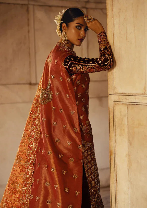 Aik Atelier | Dastoor Velvet 24 | DASTOOR - LOOK 06 - Aqsa Fabrics