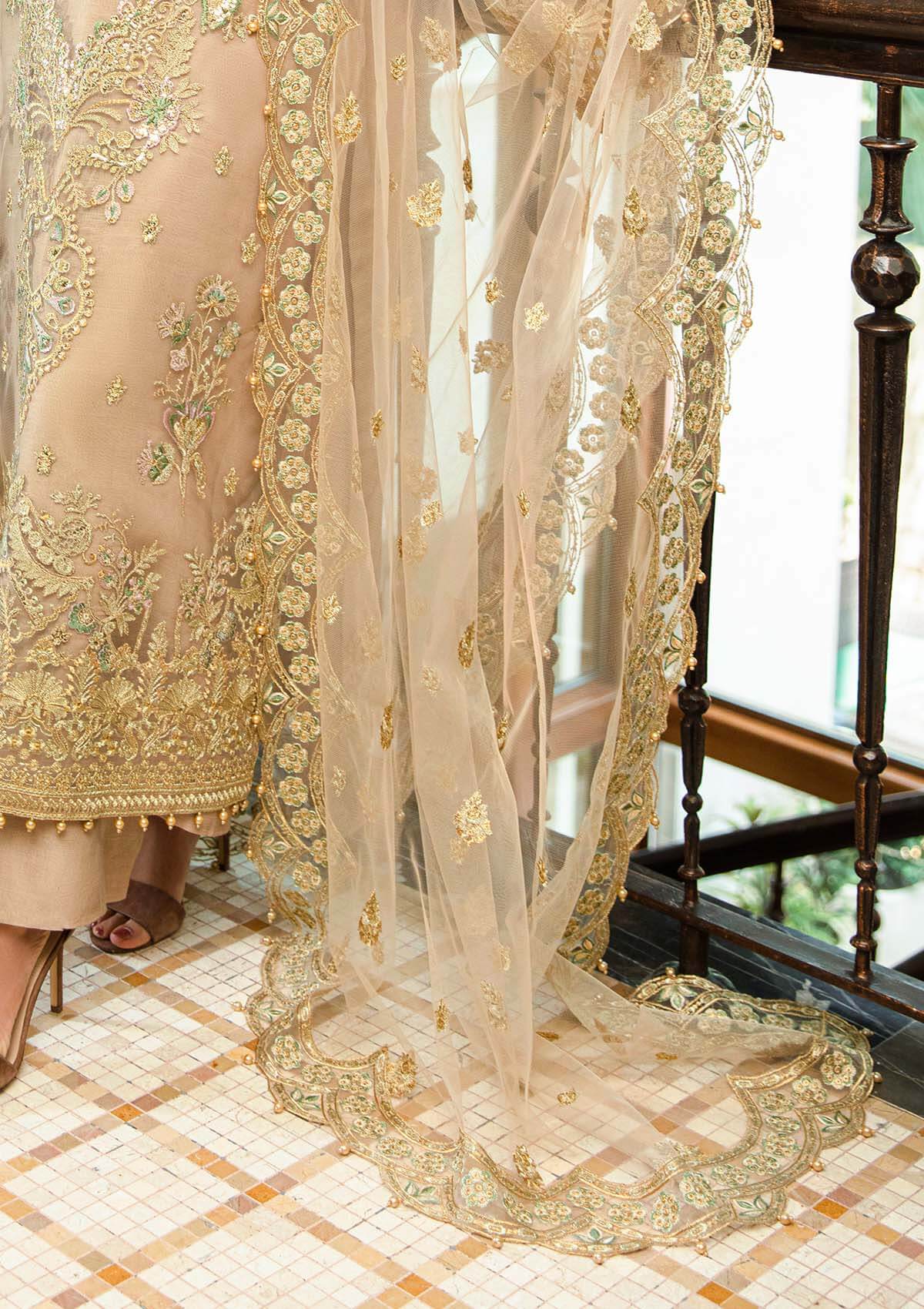 Aik Atelier | Formals Collection | GLOSSIER - LOOK 02 - Aqsa Fabrics