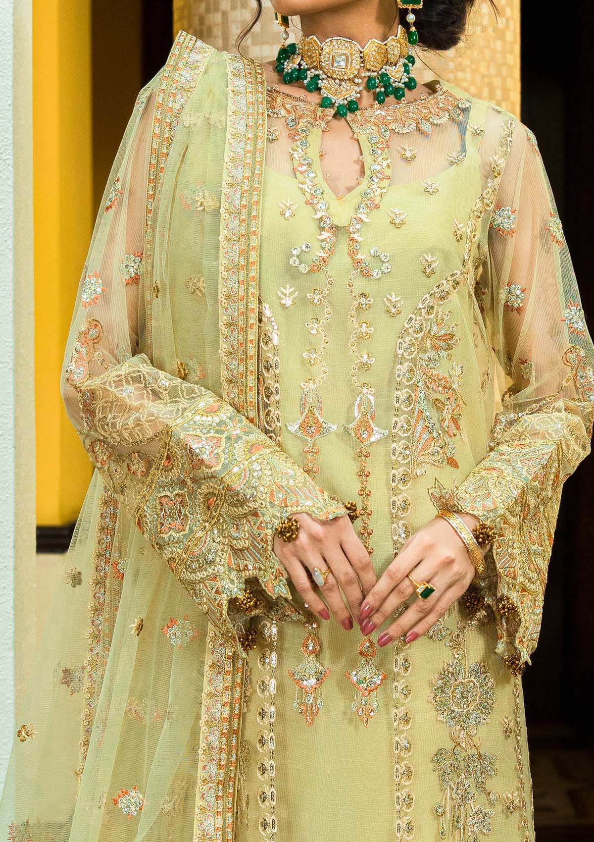 Aik Atelier | Formals Collection | GLOSSIER - LOOK 05 - Aqsa Fabrics