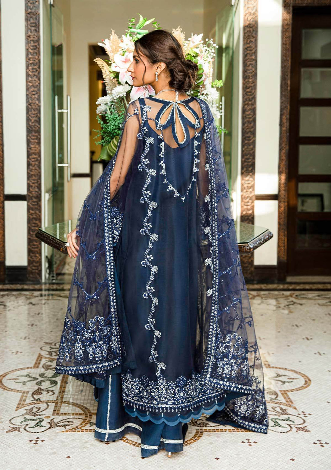 Aik Atelier | Formals Collection | GLOSSIER - LOOK 06 - Aqsa Fabrics