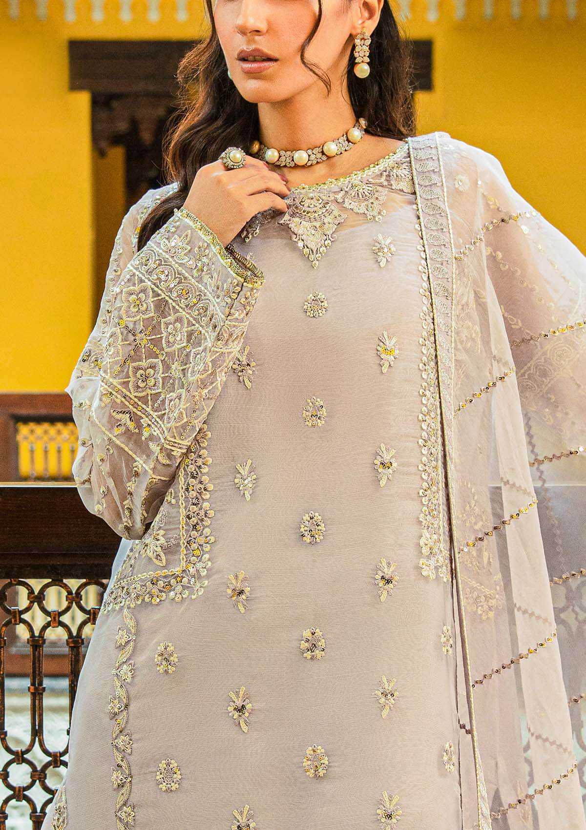 Aik Atelier | Formals Collection | GLOSSIER - LOOK 07 - Aqsa Fabrics