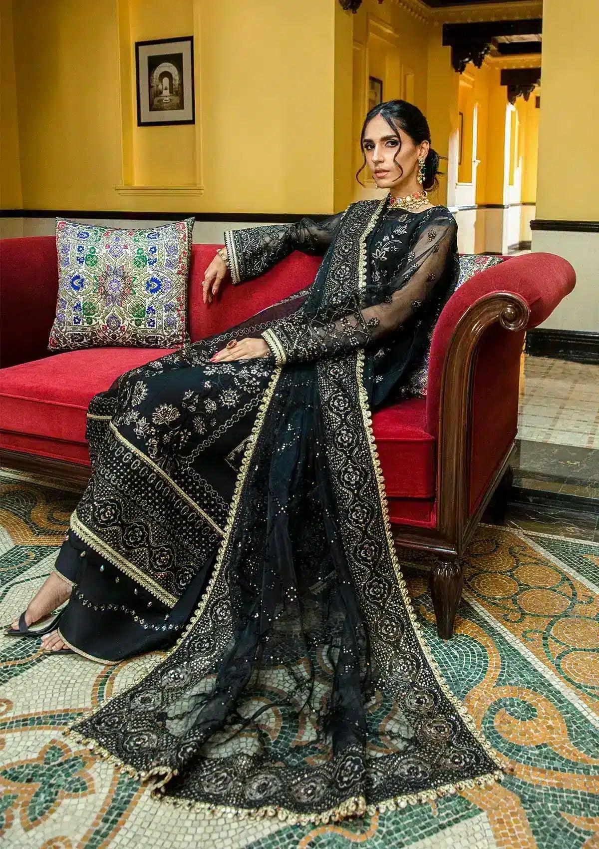 Aik Atelier | Formals Collection | GLOSSIER - LOOK 08 - Aqsa Fabrics