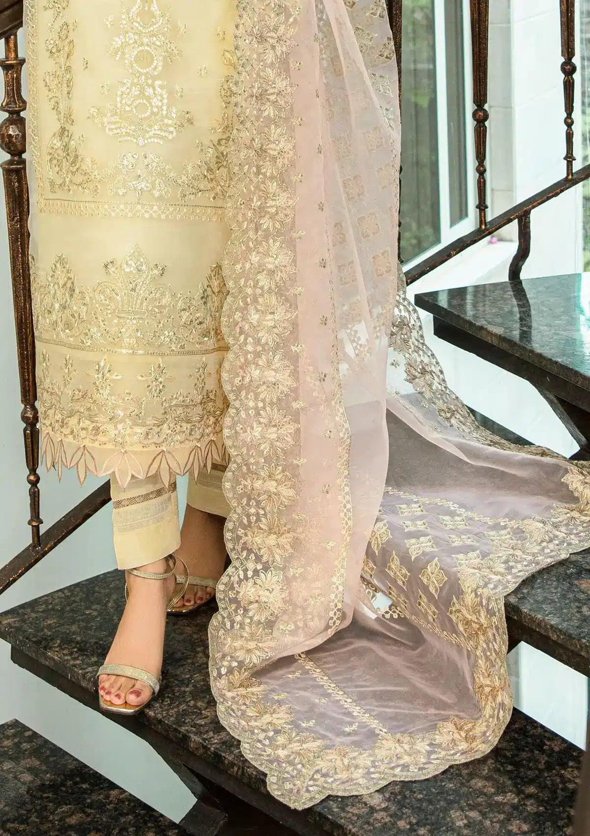 Aik Atelier | Formals Collection | GLOSSIER - LOOK 09 - Aqsa Fabrics