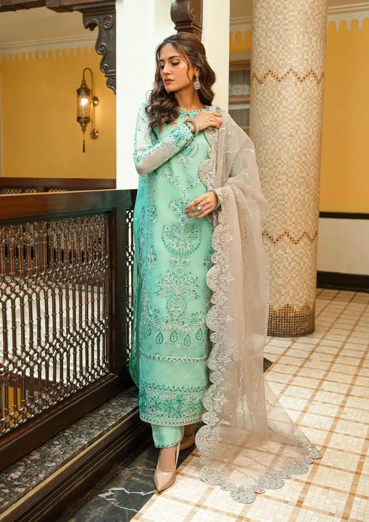 Aik Atelier | Formals Collection | GLOSSIER - LOOK 10 - Aqsa Fabrics