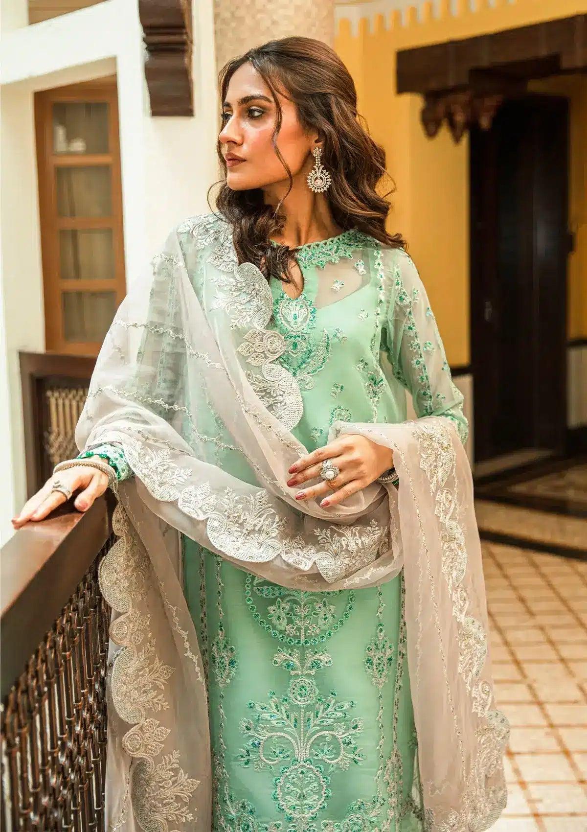 Aik Atelier | Formals Collection | GLOSSIER - LOOK 10 - Aqsa Fabrics