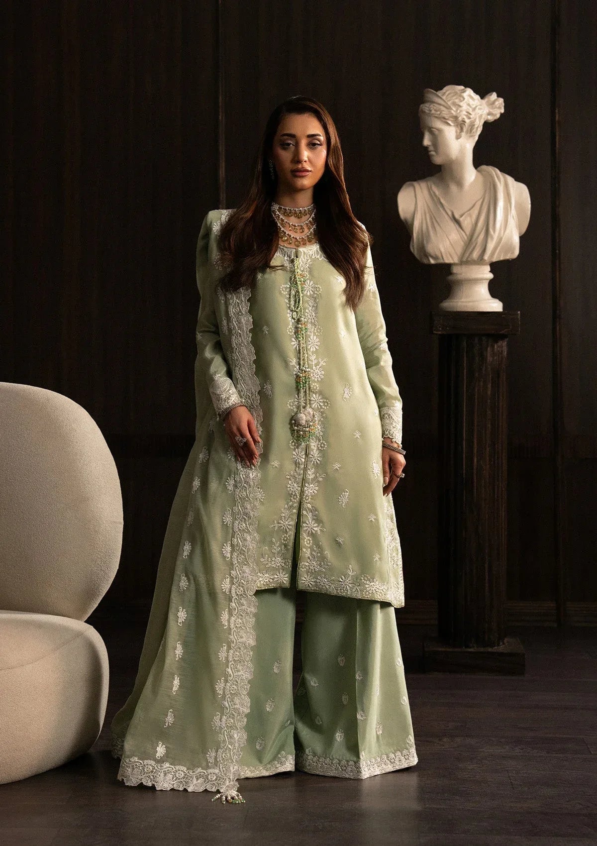 Aik Atelier | Lady Aik 25 | LOOK 03 - Aqsa Fabrics
