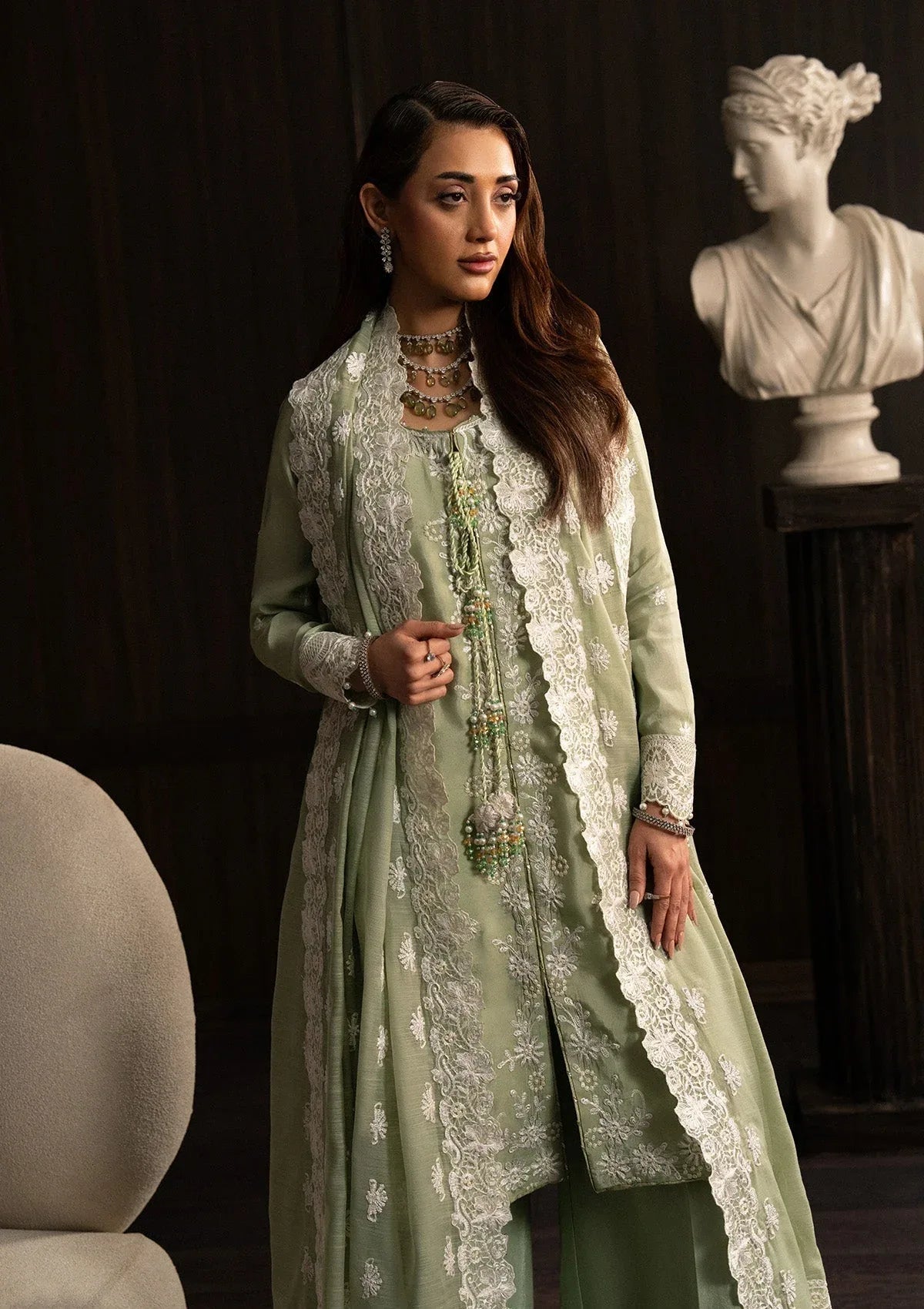 Aik Atelier | Lady Aik 25 | LOOK 03 - Aqsa Fabrics