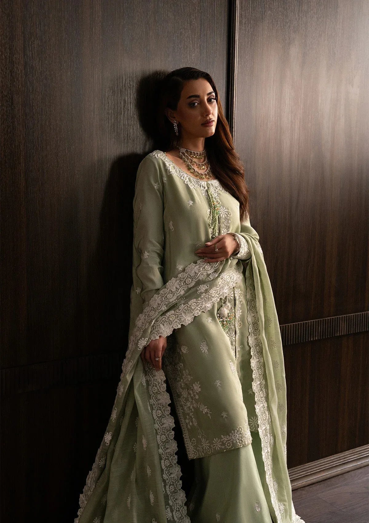 Aik Atelier | Lady Aik 25 | LOOK 03 - Aqsa Fabrics