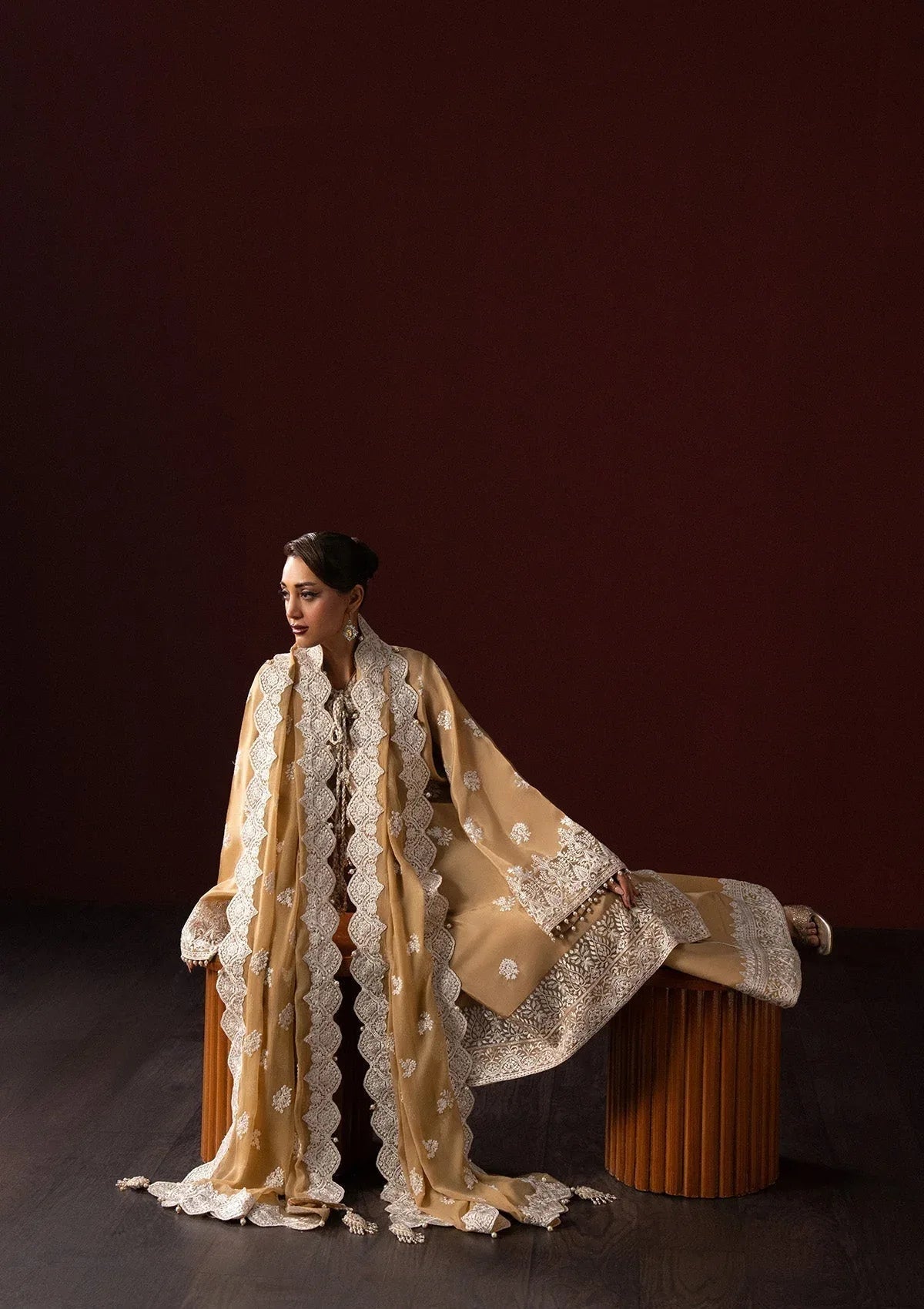 Aik Atelier | Lady Aik 25 | LOOK 04 - Aqsa Fabrics