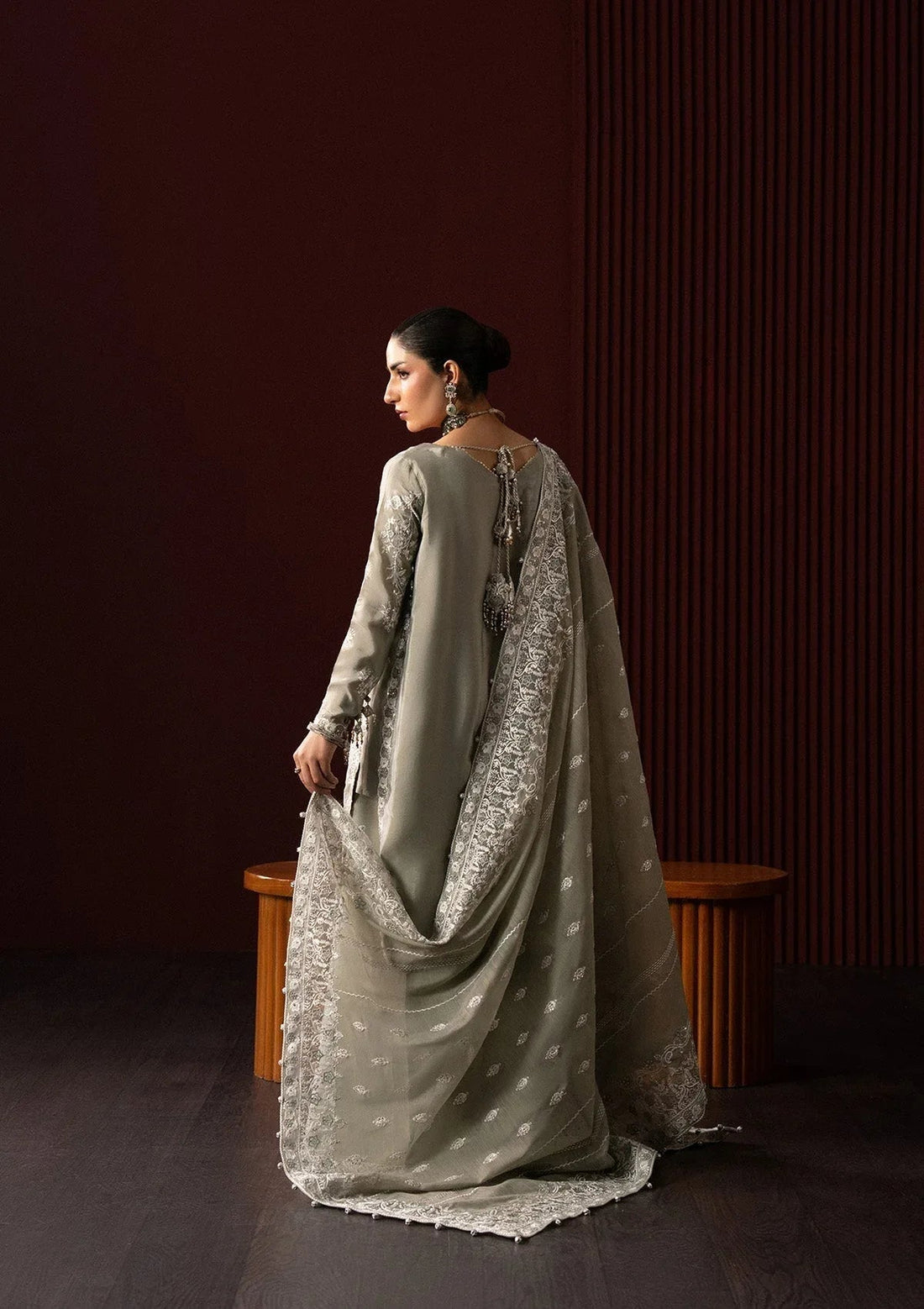 Aik Atelier | Lady Aik 25 | LOOK 06 - Aqsa Fabrics