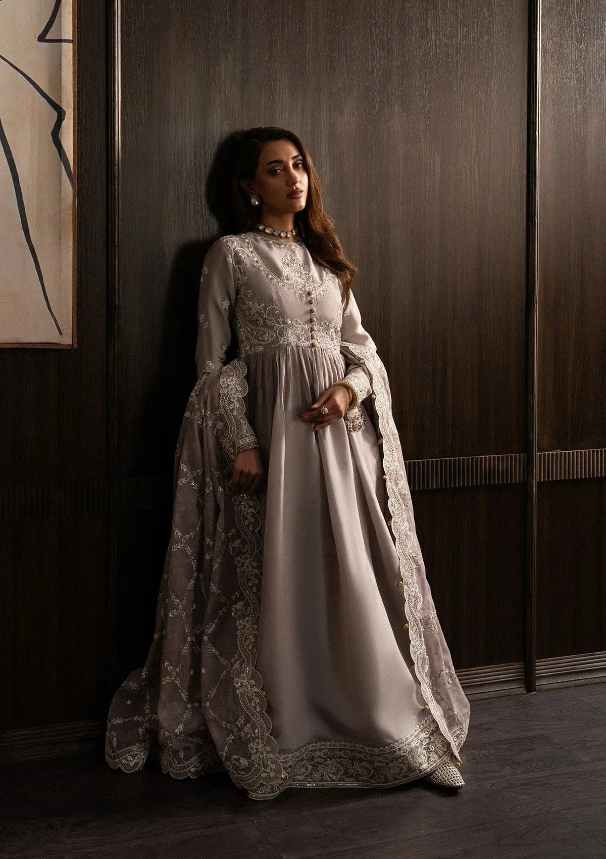 Aik Atelier | Lady Aik 25 | LOOK 07 - Aqsa Fabrics