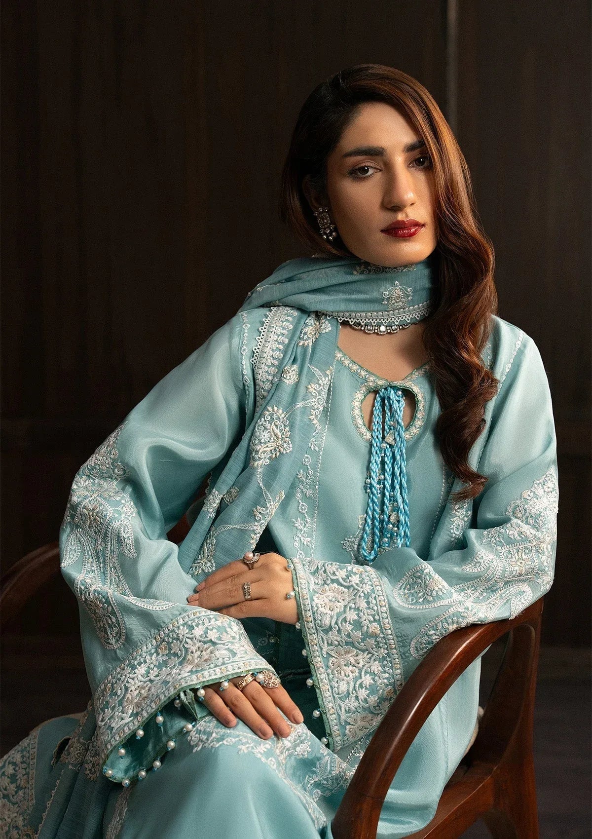 Aik Atelier | Lady Aik 25 | LOOK 08 - Aqsa Fabrics