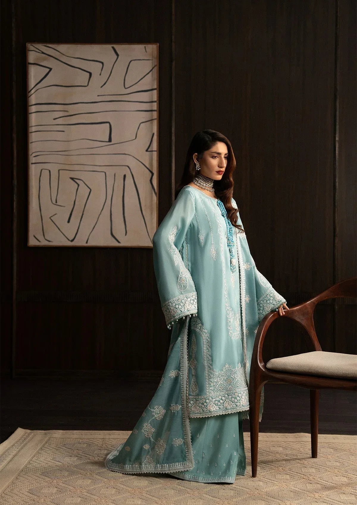 Aik Atelier | Lady Aik 25 | LOOK 08 - Aqsa Fabrics