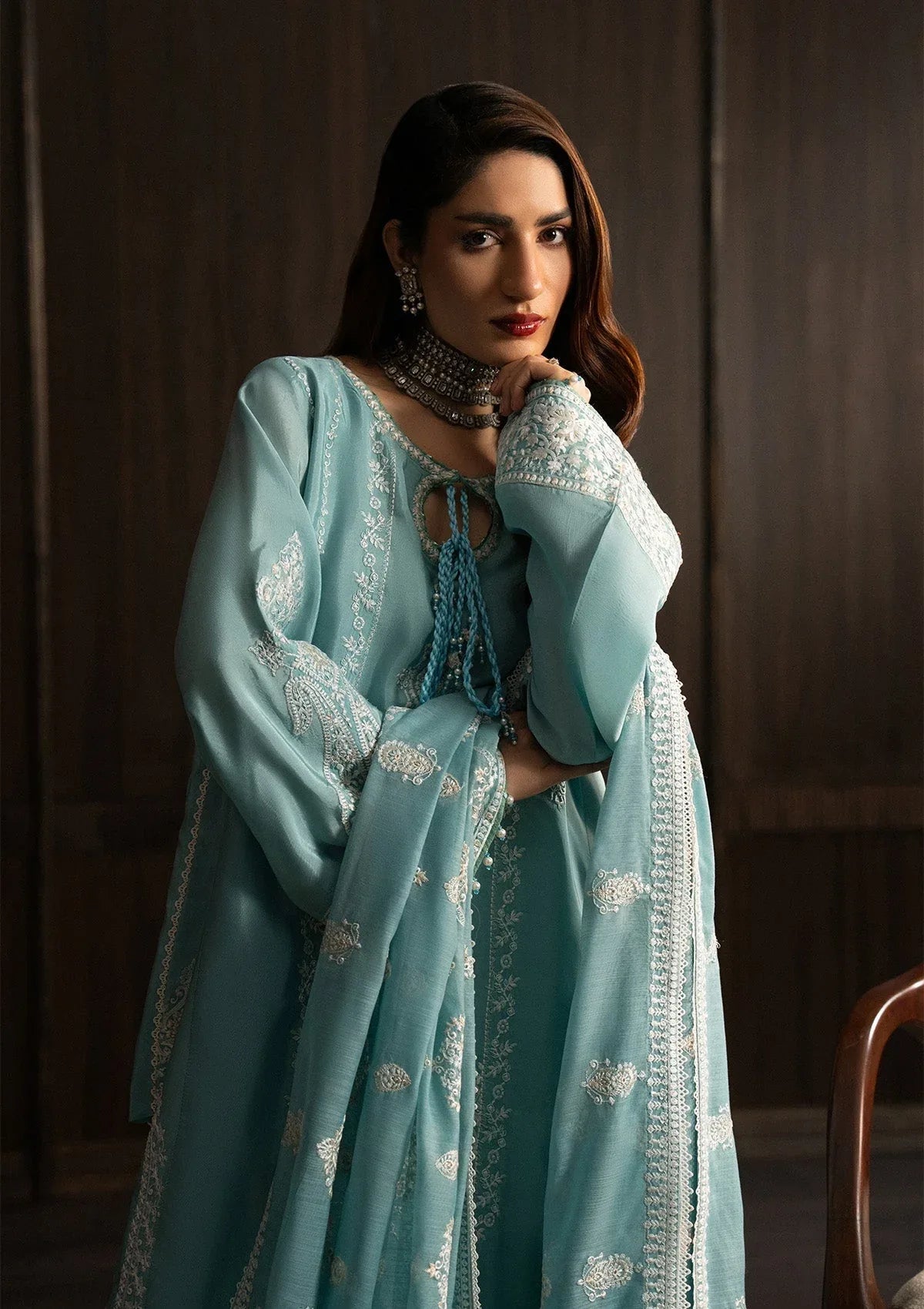 Aik Atelier | Lady Aik 25 | LOOK 08 - Aqsa Fabrics