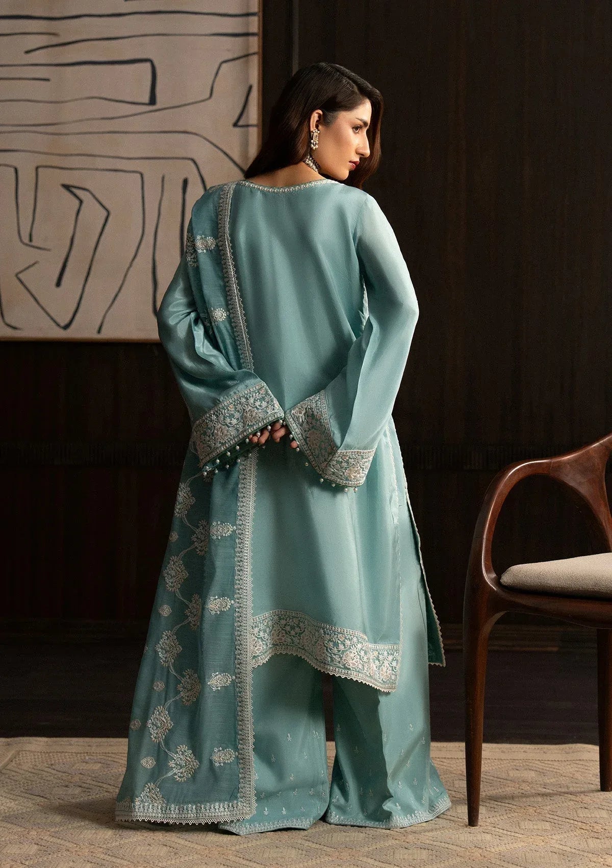 Aik Atelier | Lady Aik 25 | LOOK 08 - Aqsa Fabrics