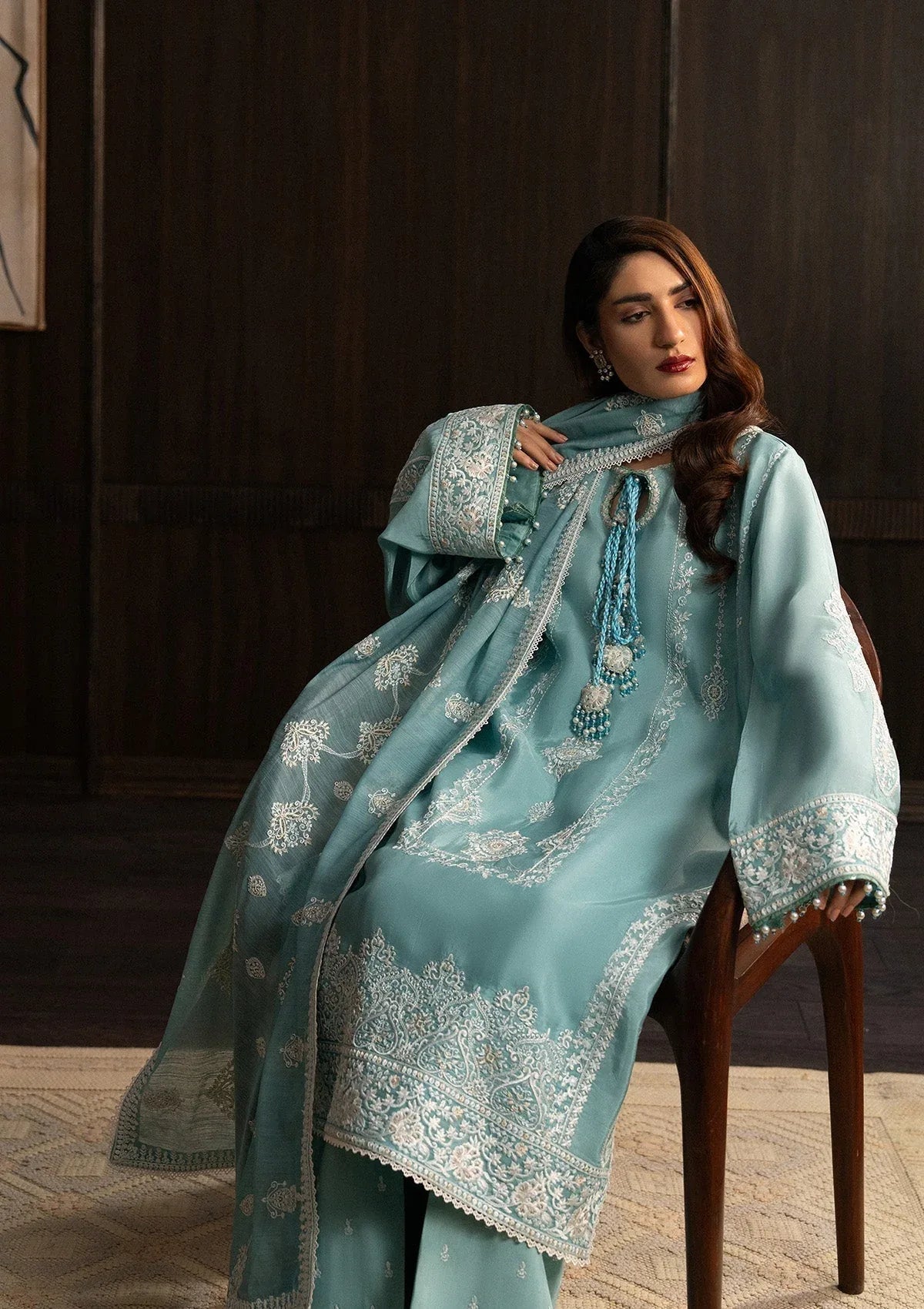 Aik Atelier | Lady Aik 25 | LOOK 08 - Aqsa Fabrics