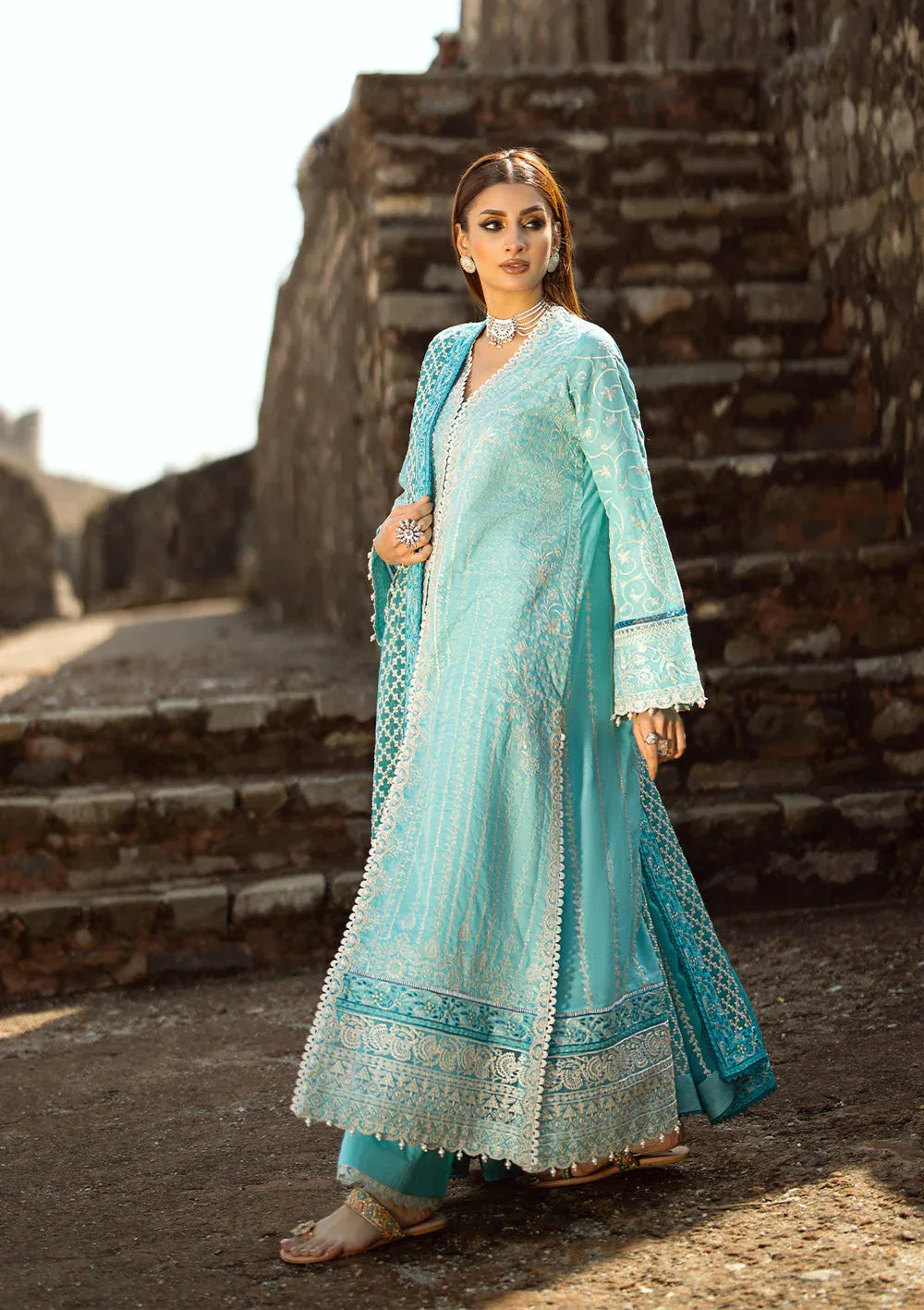 Aik Atelier | Pardes Lawn 24 | LOOK 03 - Aqsa Fabrics