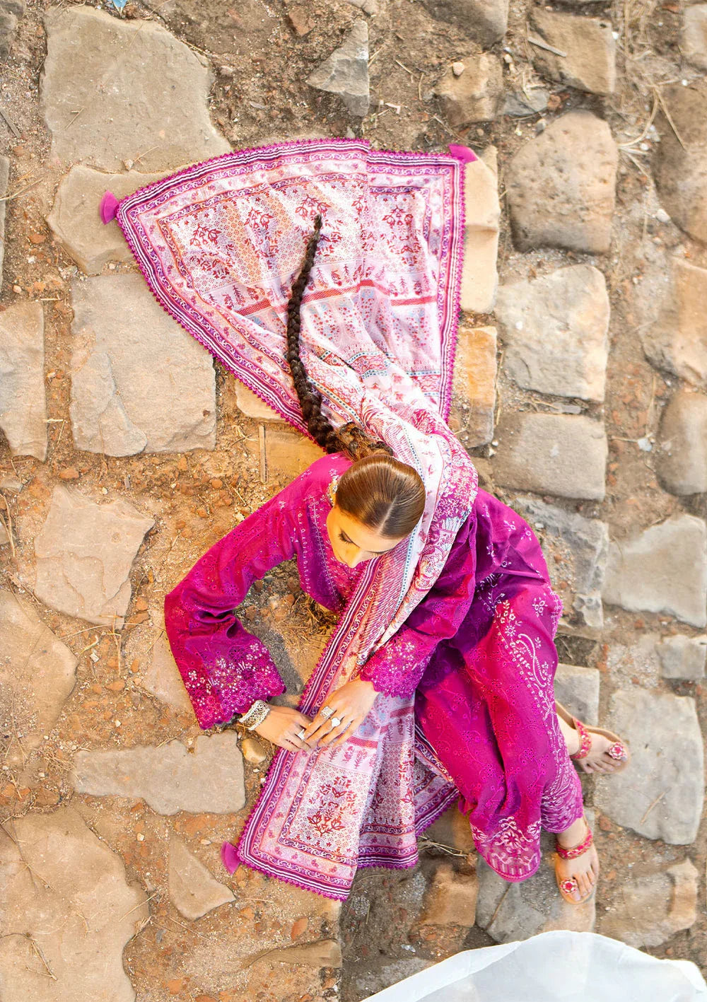 Aik Atelier | Pardes Lawn 24 | LOOK 04 - Aqsa Fabrics