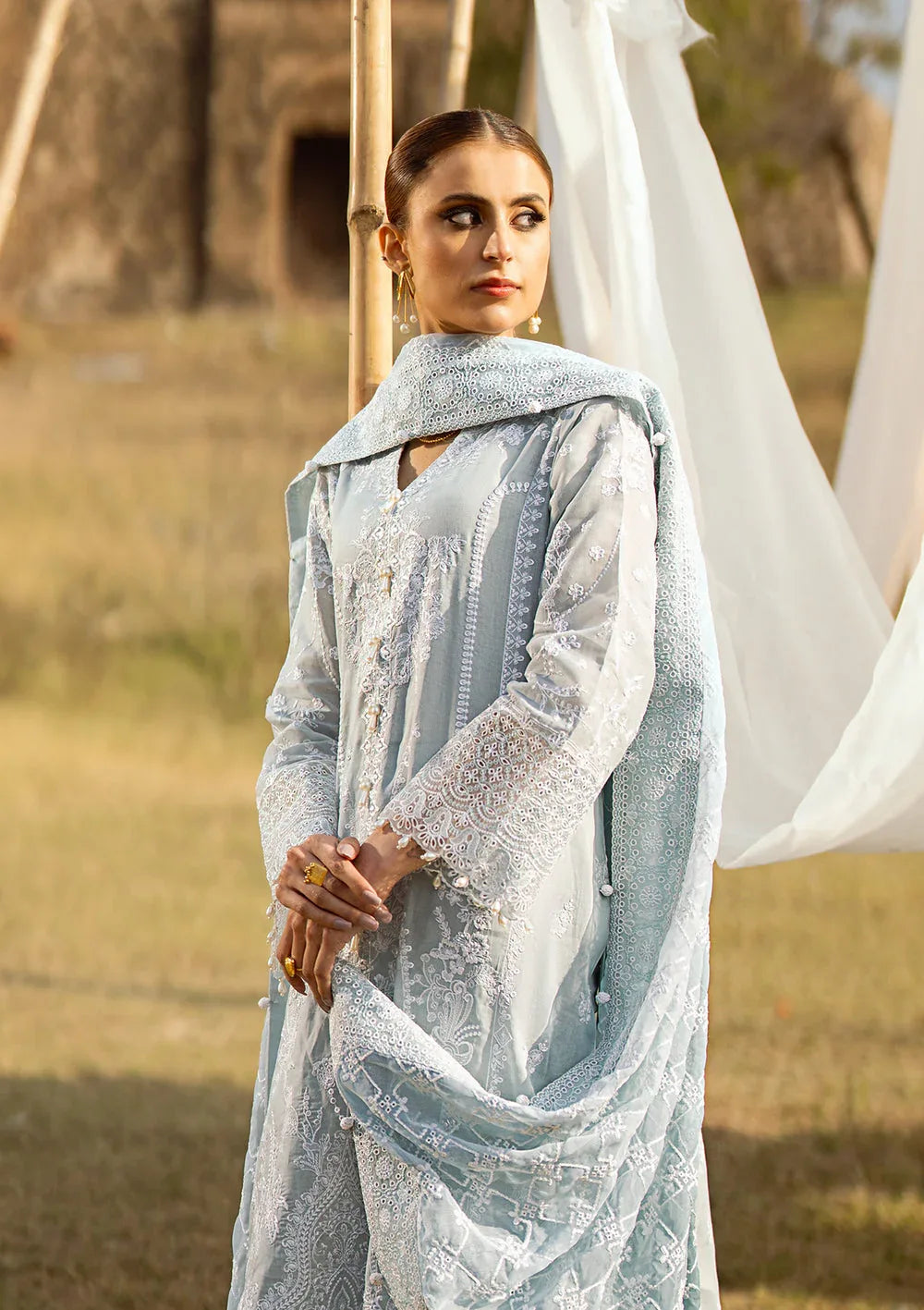Aik Atelier | Pardes Lawn 24 | LOOK 05 - Aqsa Fabrics