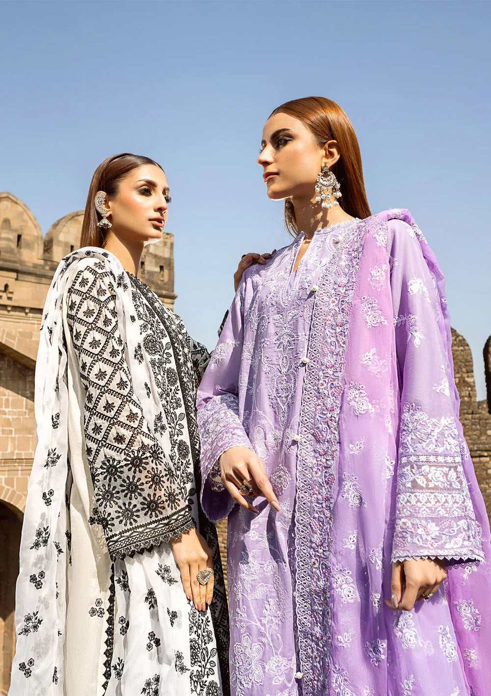 Aik Atelier | Pardes Lawn 24 | LOOK 07 - Aqsa Fabrics
