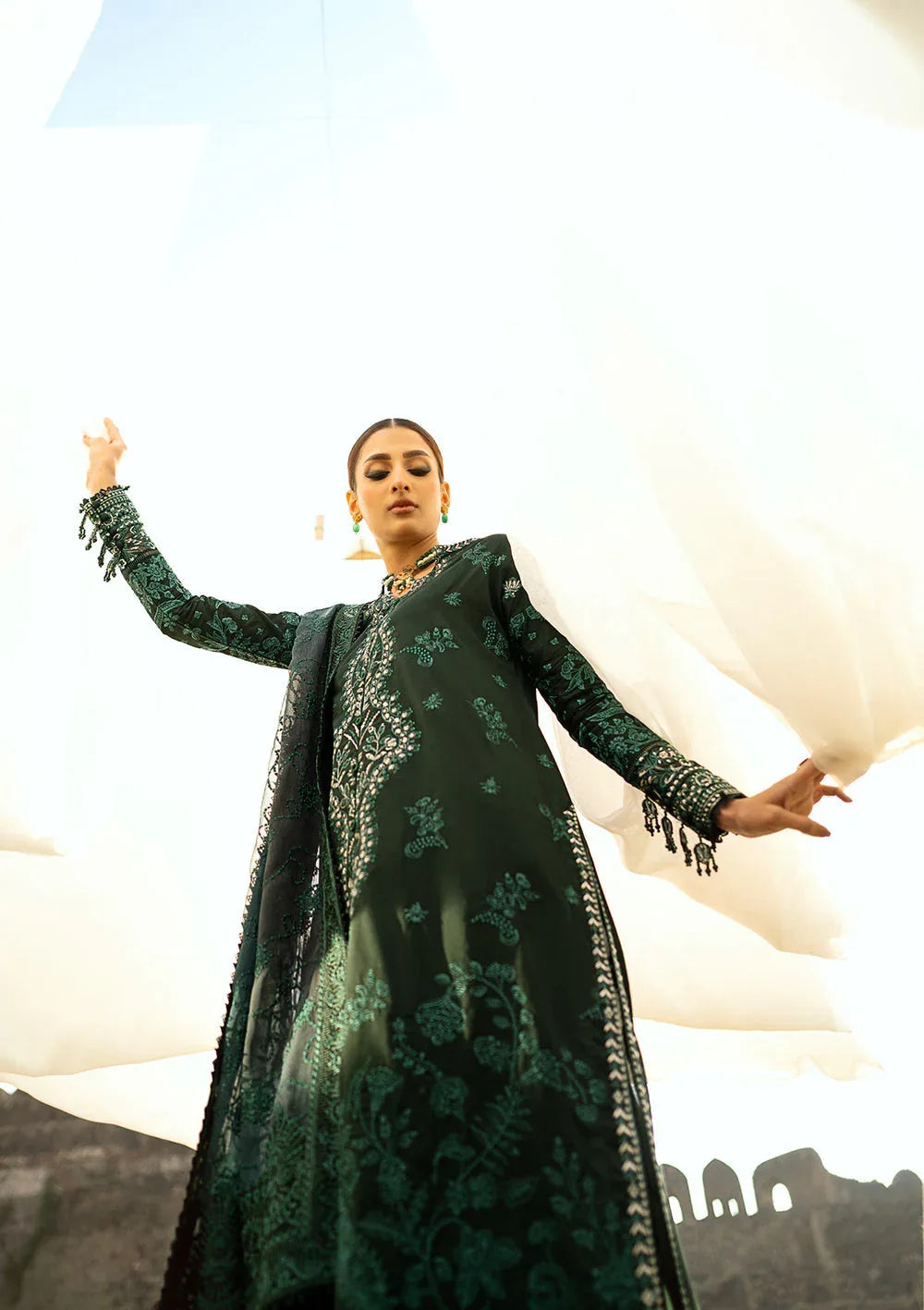 Aik Atelier | Pardes Lawn 24 | LOOK 10 - Aqsa Fabrics