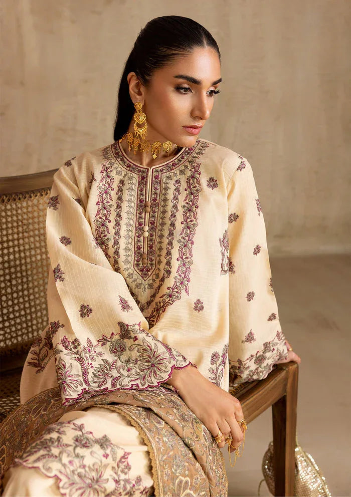 Aik Atelier | RTW 25 | LOOK 01 - Aqsa Fabrics