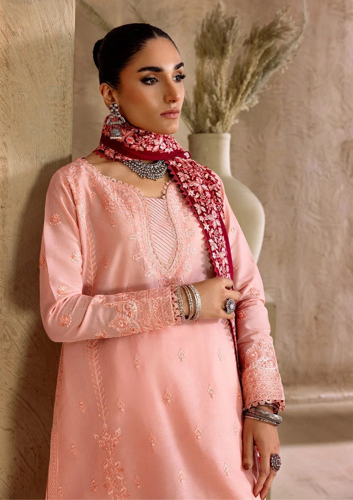 Aik Atelier | RTW 25 |  LOOK 03 - Aqsa Fabrics