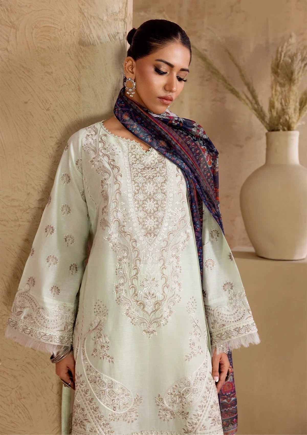 Aik Atelier | RTW 25 | LOOK 10 - Aqsa Fabrics
