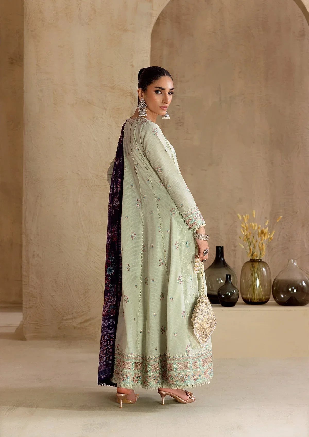Aik Atelier | RTW 25 | LOOK 12 - Aqsa Fabrics