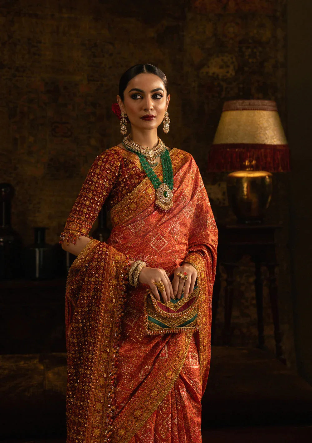Aik Atelier | Sari Edit 25 | LOOK 02 - Aqsa Fabrics