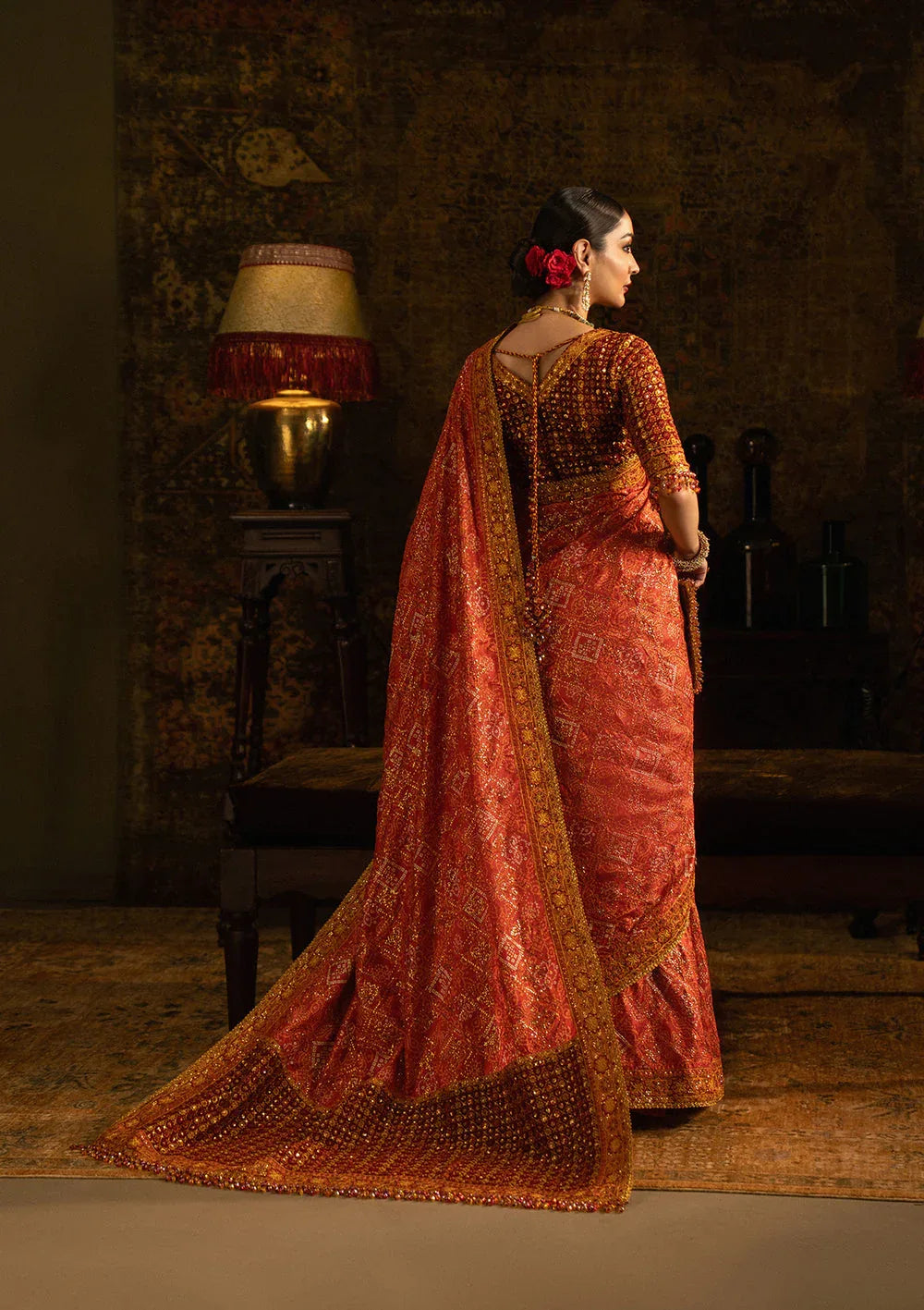 Aik Atelier | Sari Edit 25 | LOOK 02 - Aqsa Fabrics