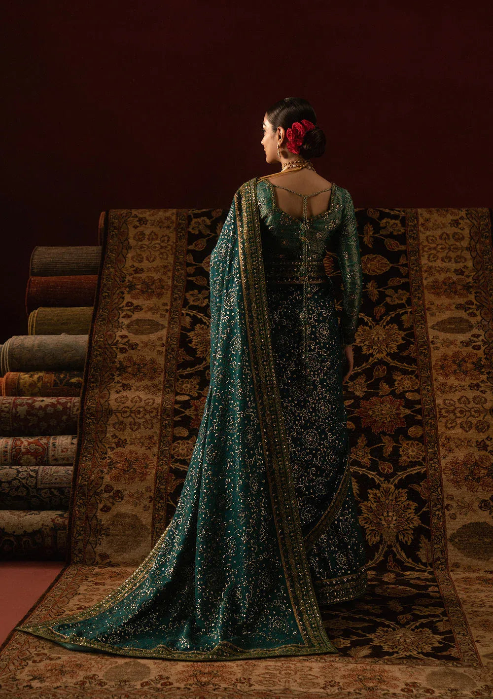 Aik Atelier | Sari Edit 25 | LOOK 03 - Aqsa Fabrics