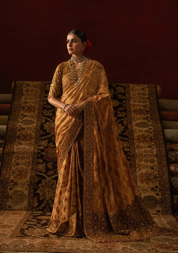 Aik Atelier | Sari Edit 25 | LOOK 04 - Aqsa Fabrics