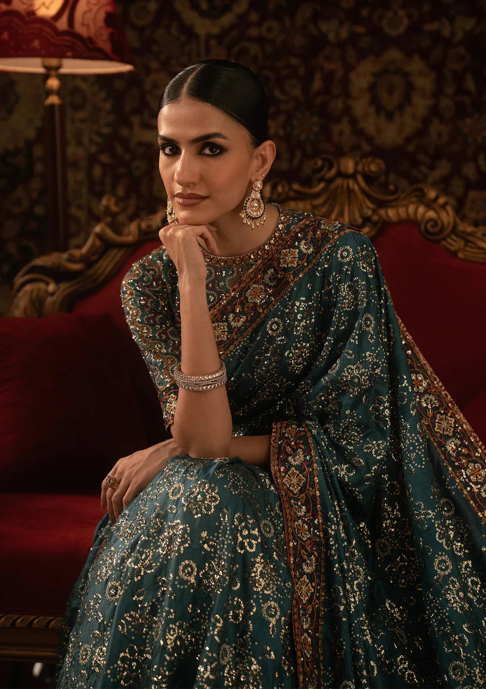 Aik Atelier | Sari Edit 25 | LOOK 05 - Aqsa Fabrics