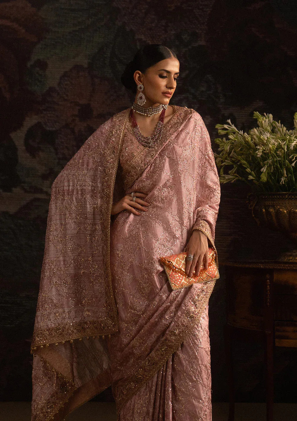 Aik Atelier | Sari Edit 25 | LOOK 06 - Aqsa Fabrics