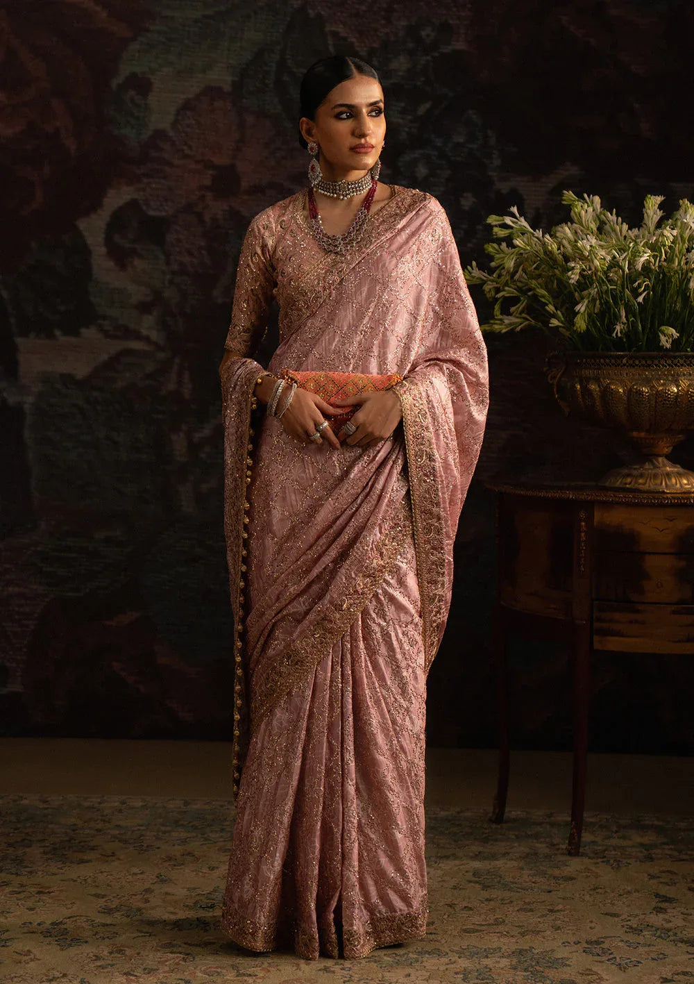 Aik Atelier | Sari Edit 25 | LOOK 06 - Aqsa Fabrics
